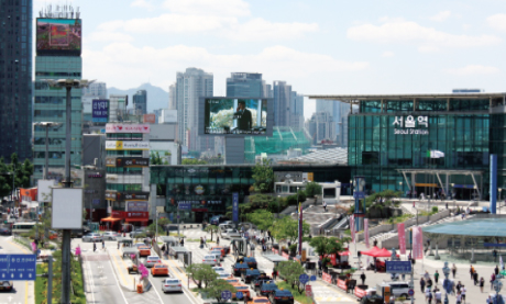 동대문 두타몰 전광판